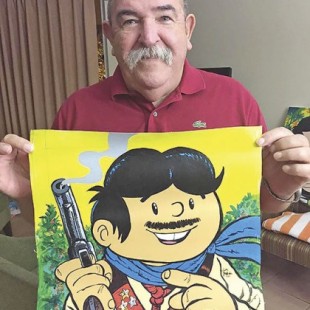 El histórico dibujante de Vampiros en la Habana: Las manos de Juan Padrón