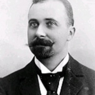 Felix Hoffmann, el creador de la aspirina y la heroína, en un verano