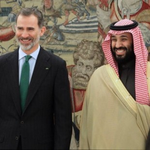 Máximos honores de España al príncipe saudí ante la venta de armas a su régimen