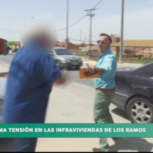 Un periodista de 7TV sufre una agresión mientras hace un reportaje en Los Ramos (Murcia)