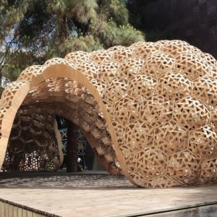 Bubble Pavilion: construcción efímera realizada por estudiantes y docentes de la Universidad de Sevilla