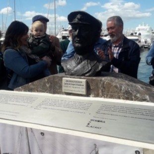 El capitán que salvó a 2.600 represaliados republicanos ya tiene nombre y rostro en Alicante