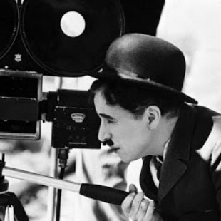 Fotografías de Charlie Chaplin durante los rodajes