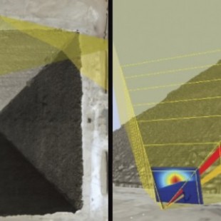 La búsqueda de cámaras ocultas en pirámides usando muones