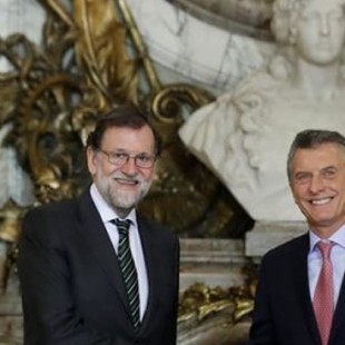 Los elogios de Rajoy y Rivera a la política económica de Macri en Argentina... hace menos de un mes