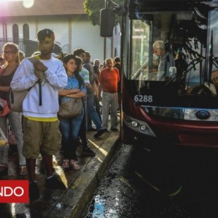 Los impactantes efectos de la crisis del transporte en Venezuela