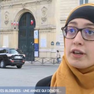 Polémica en Francia por el velo de la líder del sindicato estudiantil de izquierdas en la Sorbona [FRA]