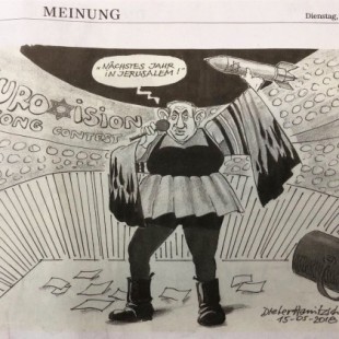 Un diario alemán despide a su dibujante por usar "estereotipos antisemitas en una viñeta"