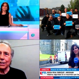 La lucha del viernes negro por la libertad de RTVE se extiende entre personalidades y ciudadanos anónimos
