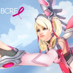La skin de Mercy Rosa de Overwatch consigue 10 millones de dólares para la investigación contra el cáncer de mama