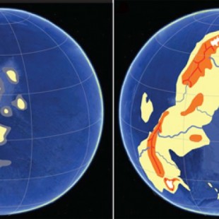 Posible cambio súbito en la cantidad de superficie continental emergida hace 2400 millones de años