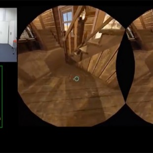 Un método para caminar indefinidamente en la realidad virtual sin chocar en el mundo real