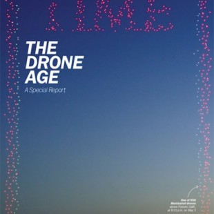 Para esta portada de la revista Time de 100 metros de altura hicieron falta 958 drones