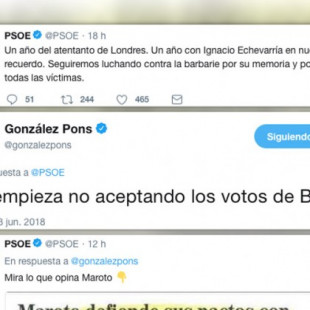 González Pons usa el terrorismo para atacar al PSOE y sale trasquilado 