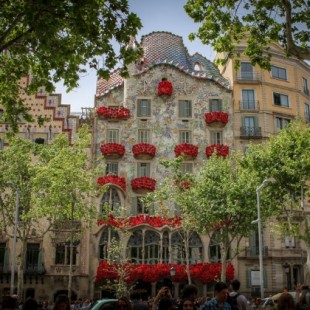 25 fotos de interior y exteriores de Casa Batlló (otra genialidad de Gaudí en Barcelona)