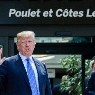 Trump abandona la cumbre del G-7 a la carrera y deja una amenaza a los países que no eliminen sus aranceles