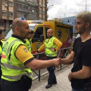 Un joven de 19 años salva la vida a un conductor que había sufrido un infarto en Madrid