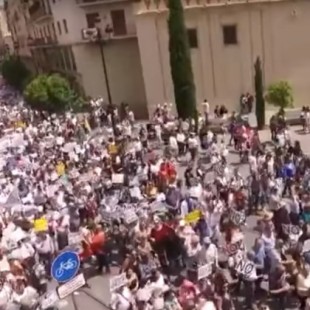 Spiriman publica un resumen de la impresionante manifestación de Sevilla