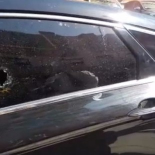Aparece tiroteado uno de los vehículos del presidente de la patronal de VTC, Eduardo Martín