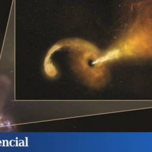 Captan por primera vez la brutal erupción de un agujero negro al destruir una estrella
