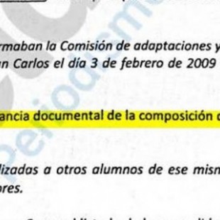 La Universidad informa a la jueza de que no hay rastro del tribunal ni del acta de convalidaciones de Pablo Casado
