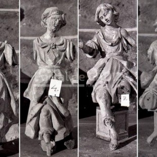 Tiran a la basura cuatro valiosas esculturas de la Catedral de Cádiz