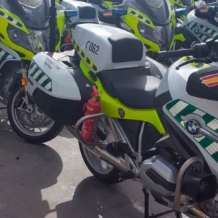Las motos de la Guardia Civil de Tráfico no cumplen la legislación