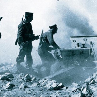 Españoles contra Rommel