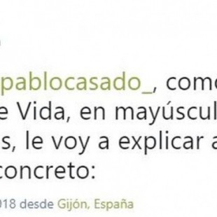 Hilo de Twitter que responde a Pablo Casado por sus críticas contra la eutanasia