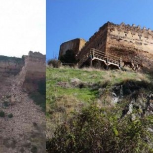 Desastre cultural en Soria: el castillo del siglo IX de Vozmediano se derrumba 