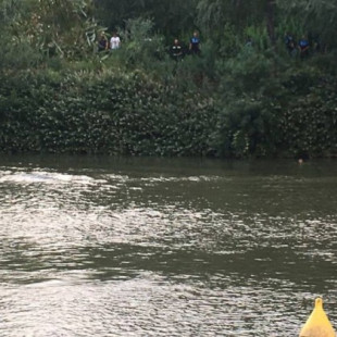 De película: un conductor ebrio se tira al río en Valladolid para no someterse a la prueba de alcoholemia