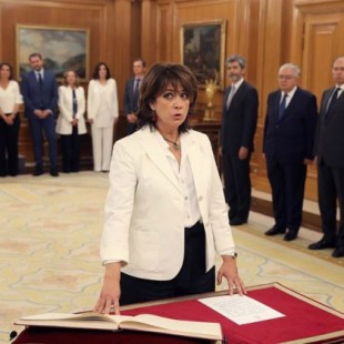 La ministra Delgado asegura que el rey Juan Carlos puede ser juzgado por las revelaciones de Corinna