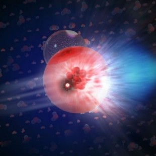 Agujero negro supermasivo, primera fuente de neutrinos cósmicos 