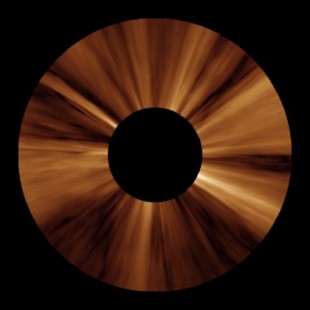 Se descubre una estructura definida en la corona solar externa (ING)