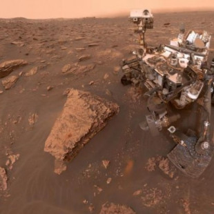 Descubren por primera vez un lago de agua líquida bajo el hielo de Marte