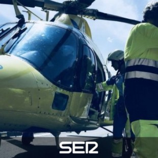 Uno de los dos helicópteros de urgencias médicas de Madrid no puede aterrizar en los hospitales