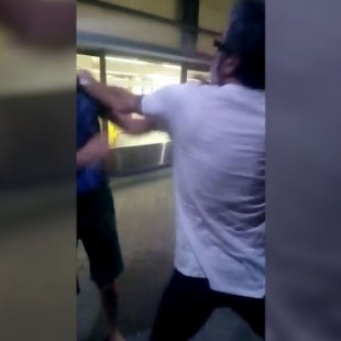 Un taxista amenaza con un cuchillo a un conductor de VTC en una estación de Madrid