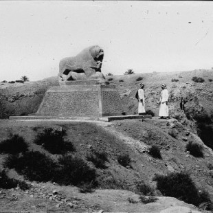Fotografías de la antigua ciudad de Babilonia en 1932
