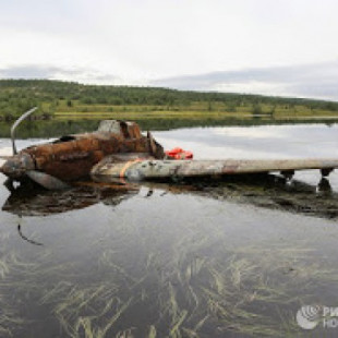 Una expedición ha recuperado en Murmansk los restos de un Il-2 Sturmovik perdido el 22 de agosto de 1943