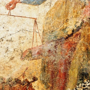 Un fresco del dios Príapo y otros nuevos hallazgos en Pompeya