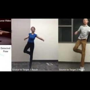 «Todo el mundo a bailar»: un método para crear fakes de vídeo muy realistas de gente bailando