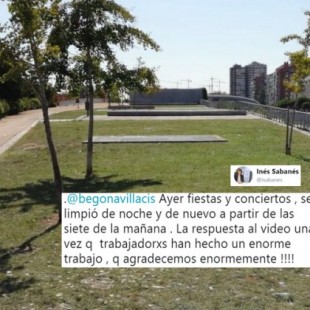 Villacís acusa al Ayuntamiento de Madrid de no limpiar la ciudad tras unas fiestas y Sabanés le muestra la realidad