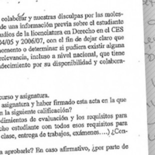 La inspección de la Complutense encontró un cambio de notas en el expediente de Pablo Casado con una firma dudosa