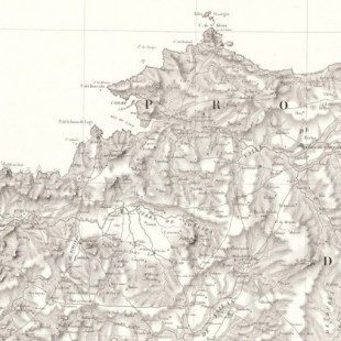 La hazaña de Domingo Fontán: un mapa de Galicia del siglo XIX increíblemente exacto