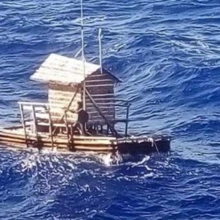 Un adolescente sobrevive 49 días a la deriva en el mar sobre una trampa flotante para peces