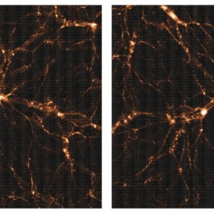 Mapa de la materia en 3D precisa los límites de la distribución de materia oscura en el Universo (ING)