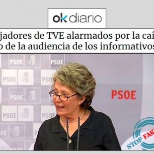 OKdiario se inventa las cifras de TVE: la cadena pública aumenta su audiencia en septiembre