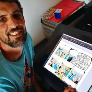 Rubén Larrea, colorista de Mortadelo: “En Bruguera había veces que coloreaban bien y otras que no tan bien”