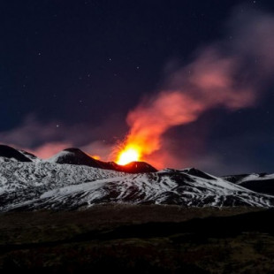 El volcán Etna se está deslizando hacia el mar