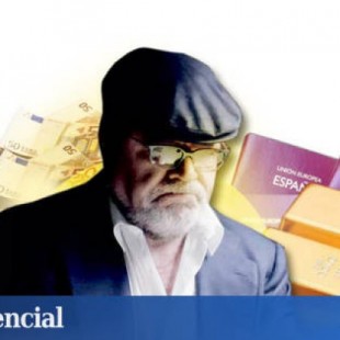 Lingotes de oro, 300.000 € y pasaportes en blanco: la caja fuerte del ático de Villarejo